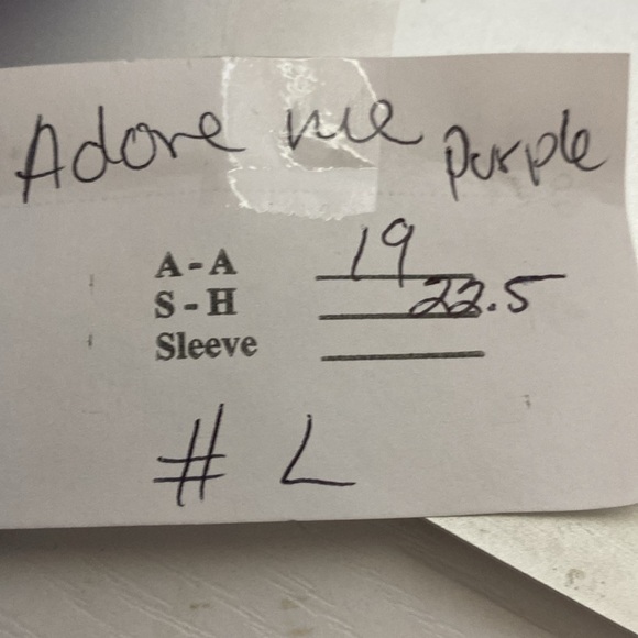 Adore Me NEW Chalk Violet Bethany Coquette Top & Pants Pajamas 2 Piece Set Sz. L - Picture 15 of 16